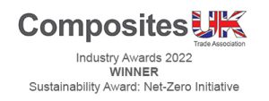 Composites UK Industry Awards 2022 WINNER Sustainability Award: Net Zero